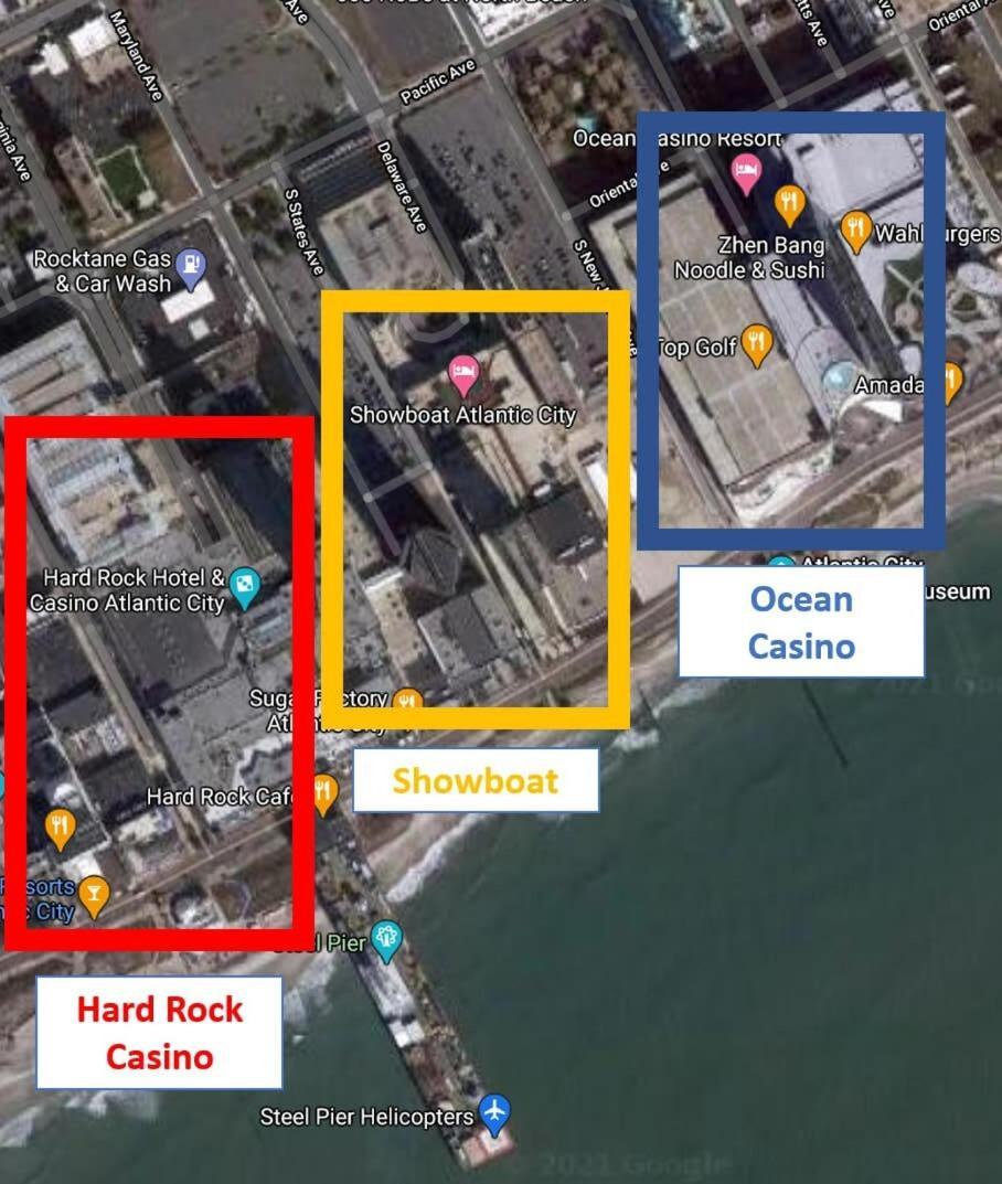 Cozysuites Beachfront 2Br 3Ba Condo Atlantic City Eksteriør billede
